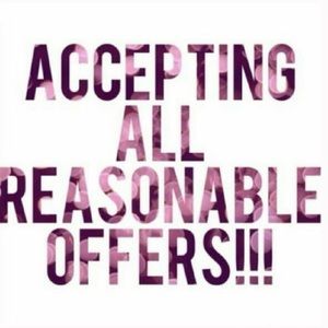 Make an offer! Everything needs to go